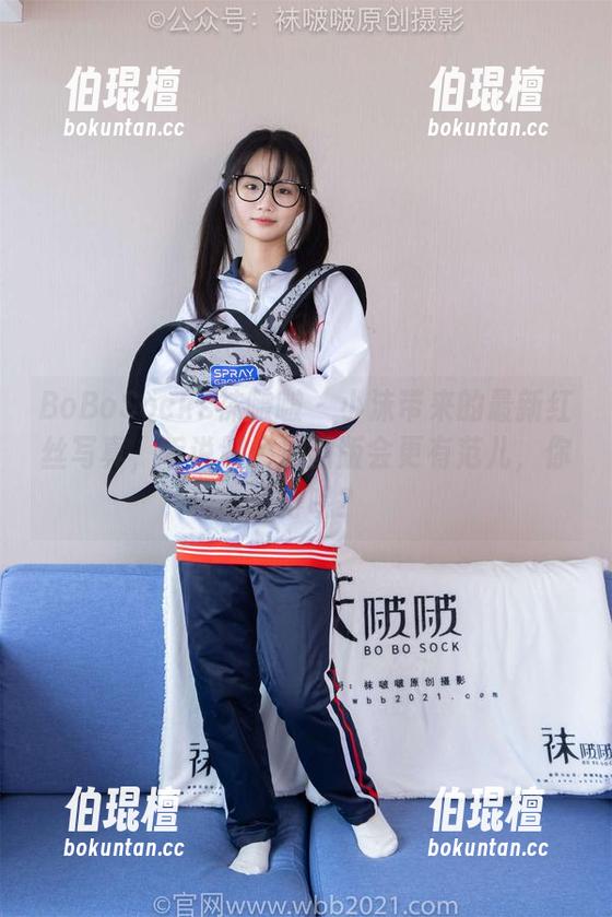 BoBoSocks袜啵啵 - 小沫带来的最新红丝写真，听说脚尖加固版会更有范儿，你觉得呢？