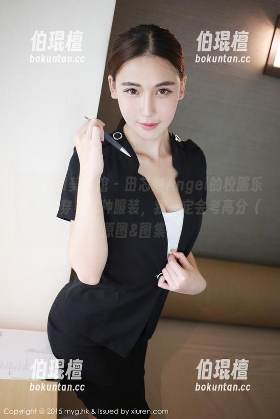 MyGirl美媛馆-田芯娜Angel MyGirl美媛馆 - 田芯娜Angel的校服乐章——穿着这种服装,我一定会考高分(原图&图集)