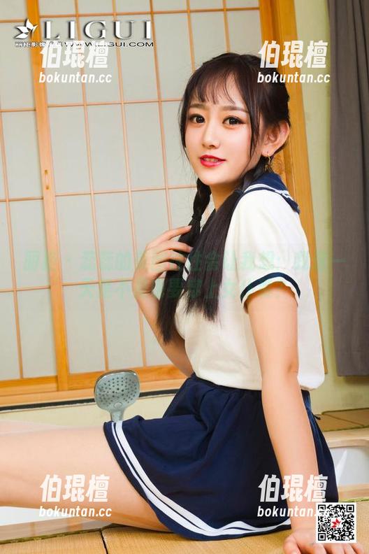 丽柜 - 蕊蕊的美图往往会让我想：我这一天是不是也要穿上女仆装？