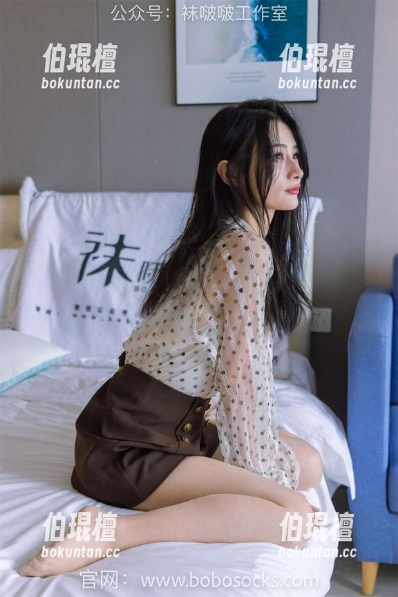 袜啵啵 - 小沫全套原图，短肉丝的那种无心之美。